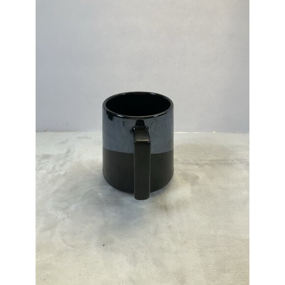 Starbucks‎ 2017 Matte Black Ceramic Mug – 14 oz Glossy Mirror Glaze Coffee Cup - Picture 2 of 6